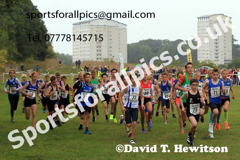 Boys and Girls under-13s 2022 Farringdon Cross Country, Sunderland, Saturday, Sept. 3rd. Photo: David T. Hewitson/Sports for All Pics